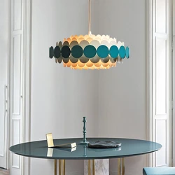 Modern Minimalist Ceiling Chandelier Creative Bedroom Hanging Lamp For Living Room Restaurant Cafe LED Dining Table Hanging Lamp