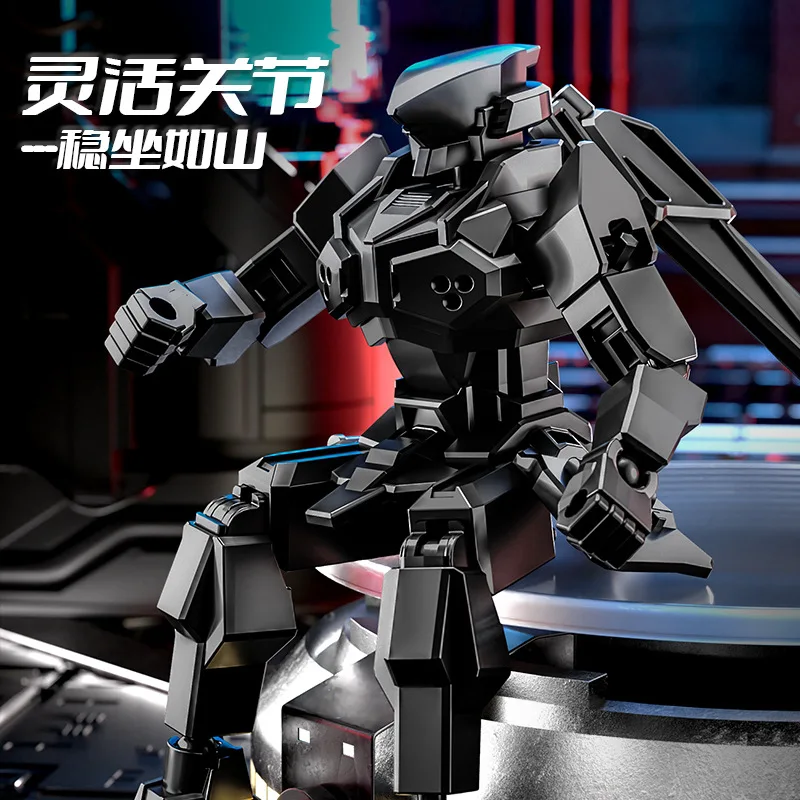 

Lucky 13 Multi-joint Movable Doll Wanderer Mecha Deformation Model Assembly Toy 3D Ornament Figure Doll Gift