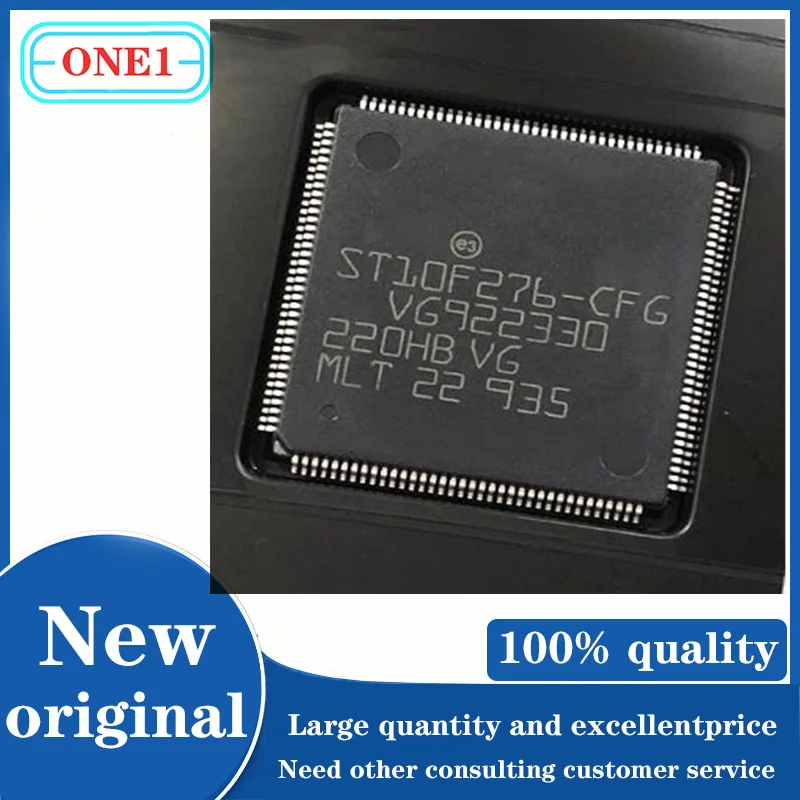 

1PCS/lot New original ST10F276-CFG ST10F276CFG ST10F276 QFP144 Special CPU chip for automotive power amplifier