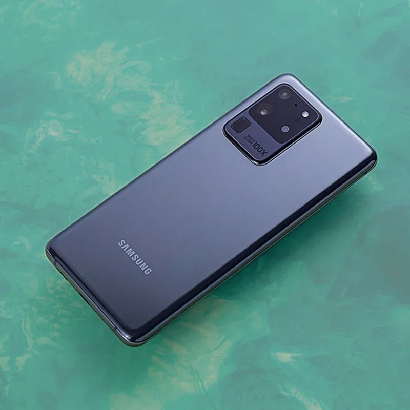 サムスン-GalaxyS20ウルトラ5Gスマートフォン,128GB, Snapdragon 865,オクタコア,6.9インチ,108mpおよび48mp,12GB, 16GB RAM,g988u1,中古電話