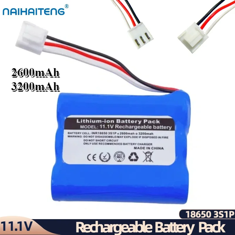 

11.1V 10.8V 2600mAh 3200mAh Rechargeable Li-ion Battery Pack For Philips Robot Vacuum Cleaner FC8792 FC8782 FC8794 FC8795 FC8796