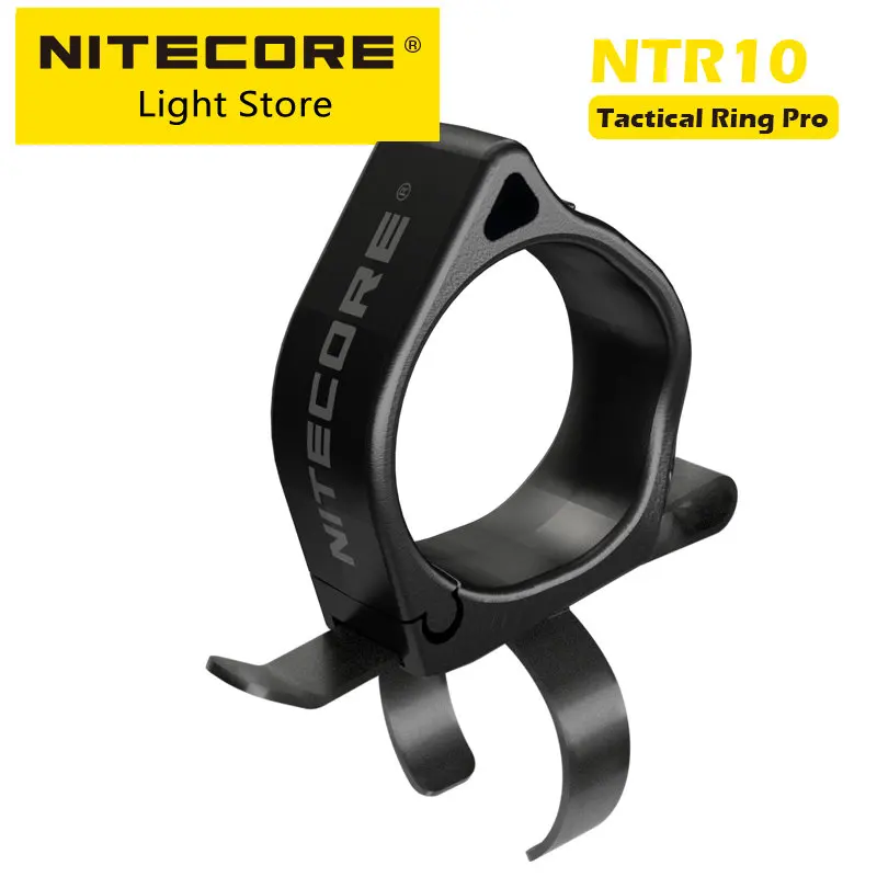 

Тактическое кольцо NITECORE NTR10, профессиональный аксессуар для фонарика на открытом воздухе P20i P20iX P20iUV P10i CI7, новинка P12 P22R P20UV V2 P20