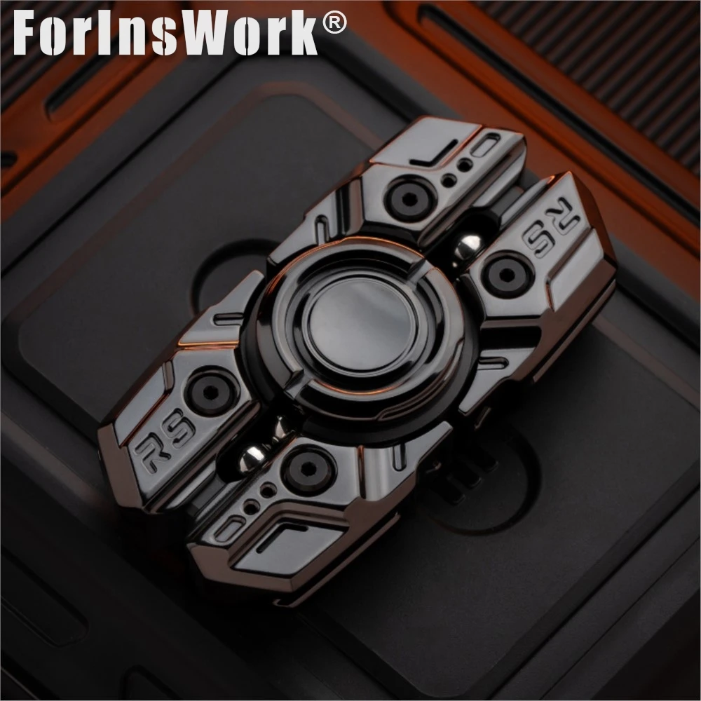 MACKIE Starship 2.0 Fidget Spinner EDC Fidget Toys Fidget Toys Autisme Métal Fidget Jouets Antistress Pour Adultes Push Spinner