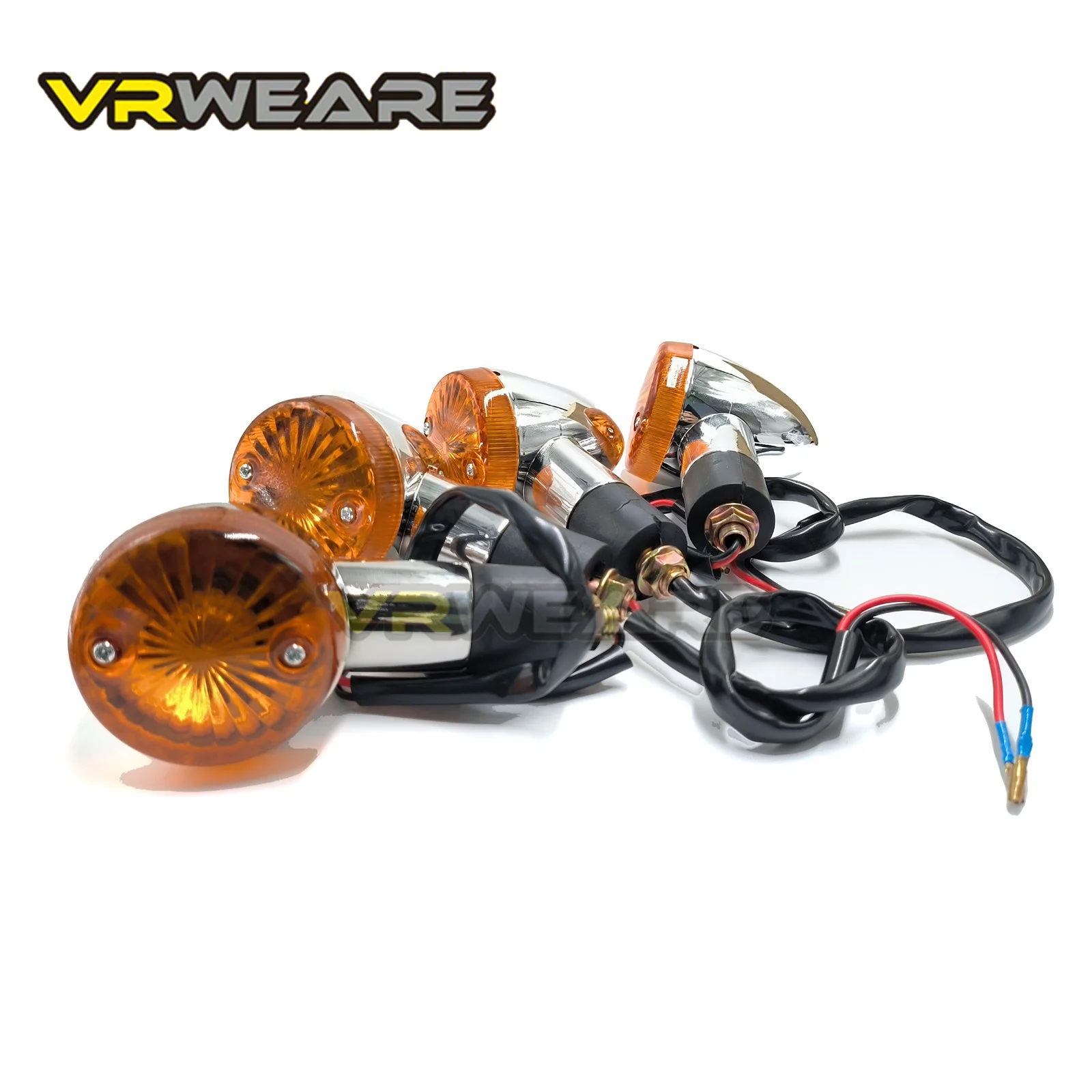 Motorcycle Turn Signals Lights  For Honda Shadow Aero For Kawasaki Vulcan VN800 900 1500 1600 1700 2000Custom Honda VTX1300 C R