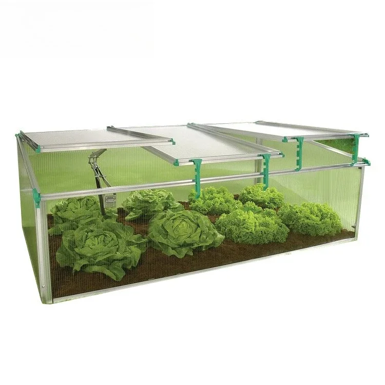 

Outdoor mini plant greenhouse sun room, transparent garden conservatory flowerbed