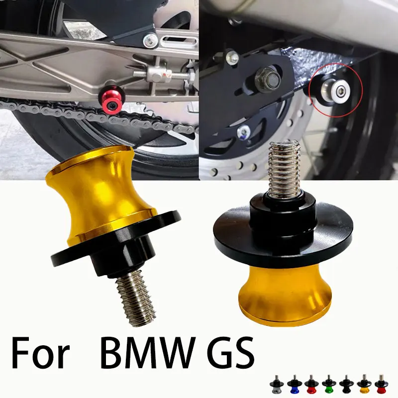 

For BMW F850 GS Adventure F 750 850 GSA F 900 GS ADV 2pcs Motorcycle Swing Stand Screw Swingarm Spools Slider