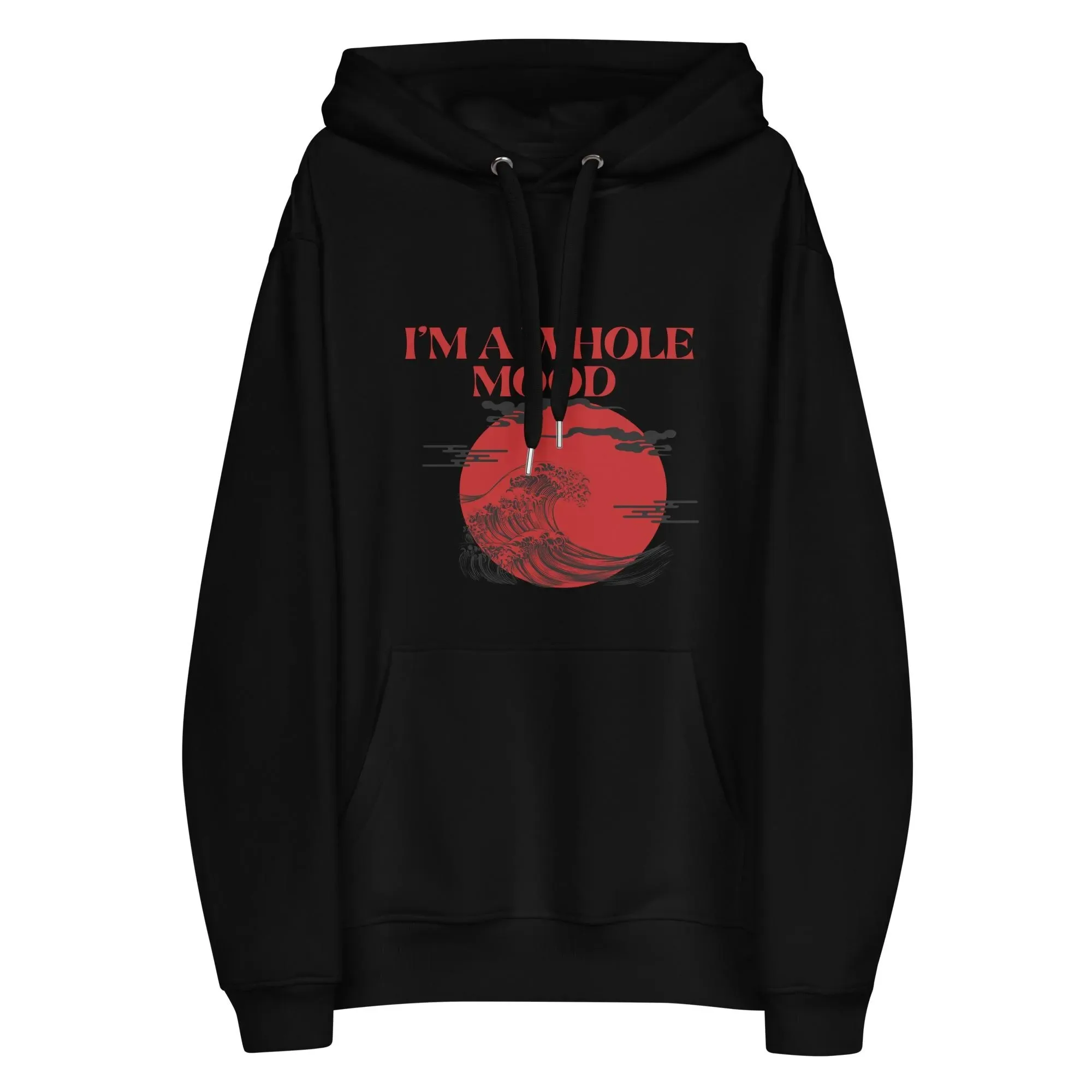 

Autumn and Winter "Whole Mood Japanese Wave" Trendy - Edgy Cotton Hoodie, Stylish Urban - Culture Sweatshirt