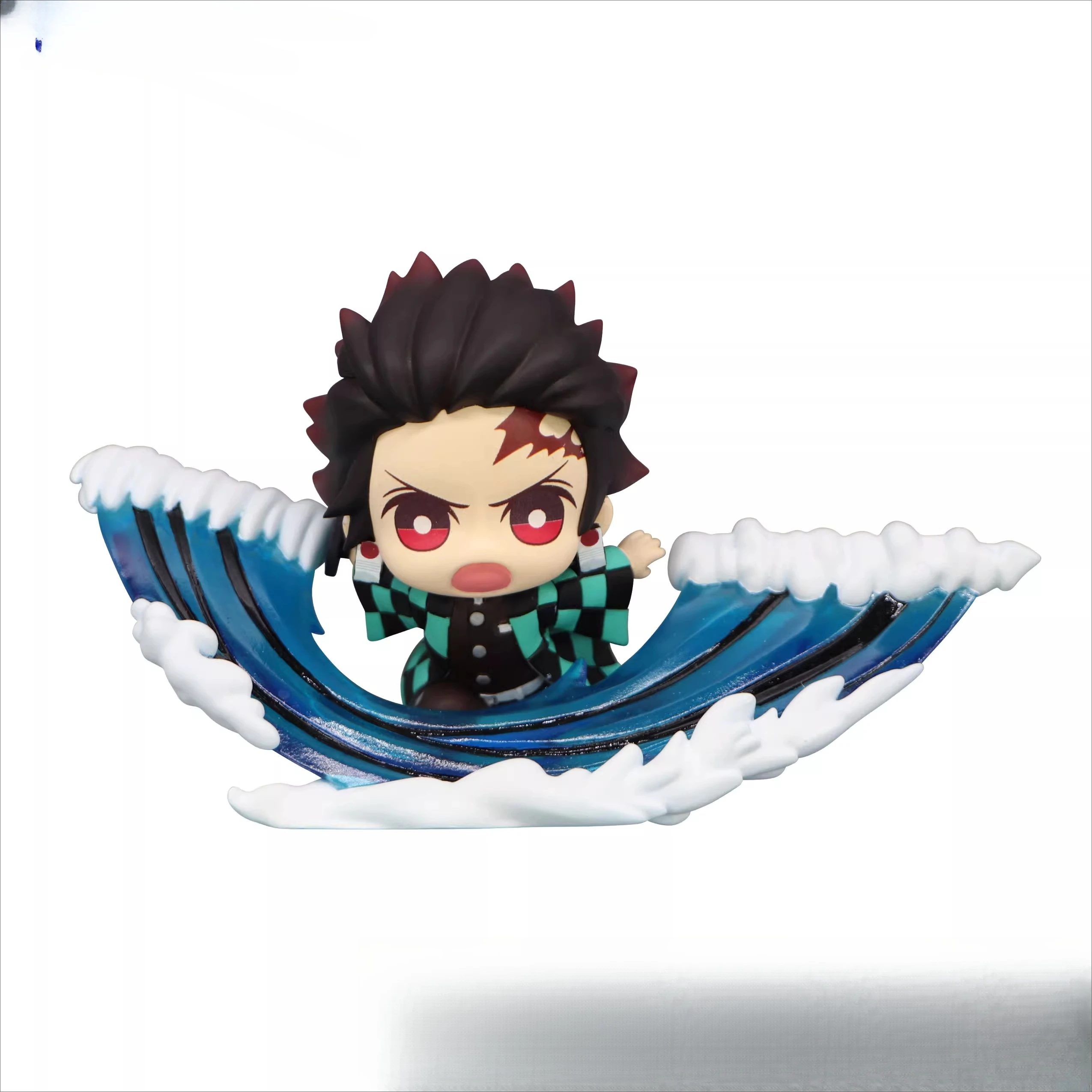 

Super Cute Demon Slayer Mini Scene Figure - Kamado Tanjirou Performing Water Breathing: Flowing Dance