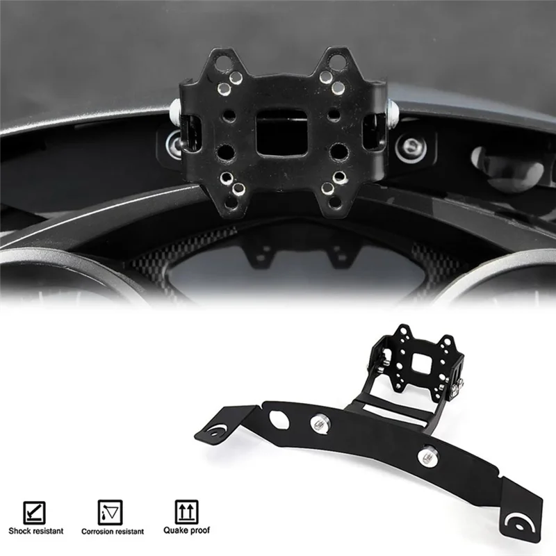 

Motorcycle Adjustable Angle Stand Holder Phone Mobile Phone GPS Navigation Plate Bracket For BMW K1200GT K1300GT