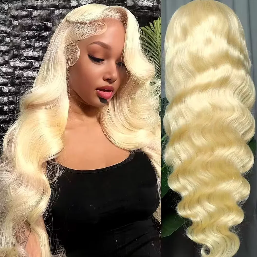 

250 Плотность 613 Светлый парик с объемной волной, предварительно выщипанный 32-дюймовый парик из 100% человеческих волос 13x4 13x6 HD, кружевные фронтальные парики для чернокожих женщин