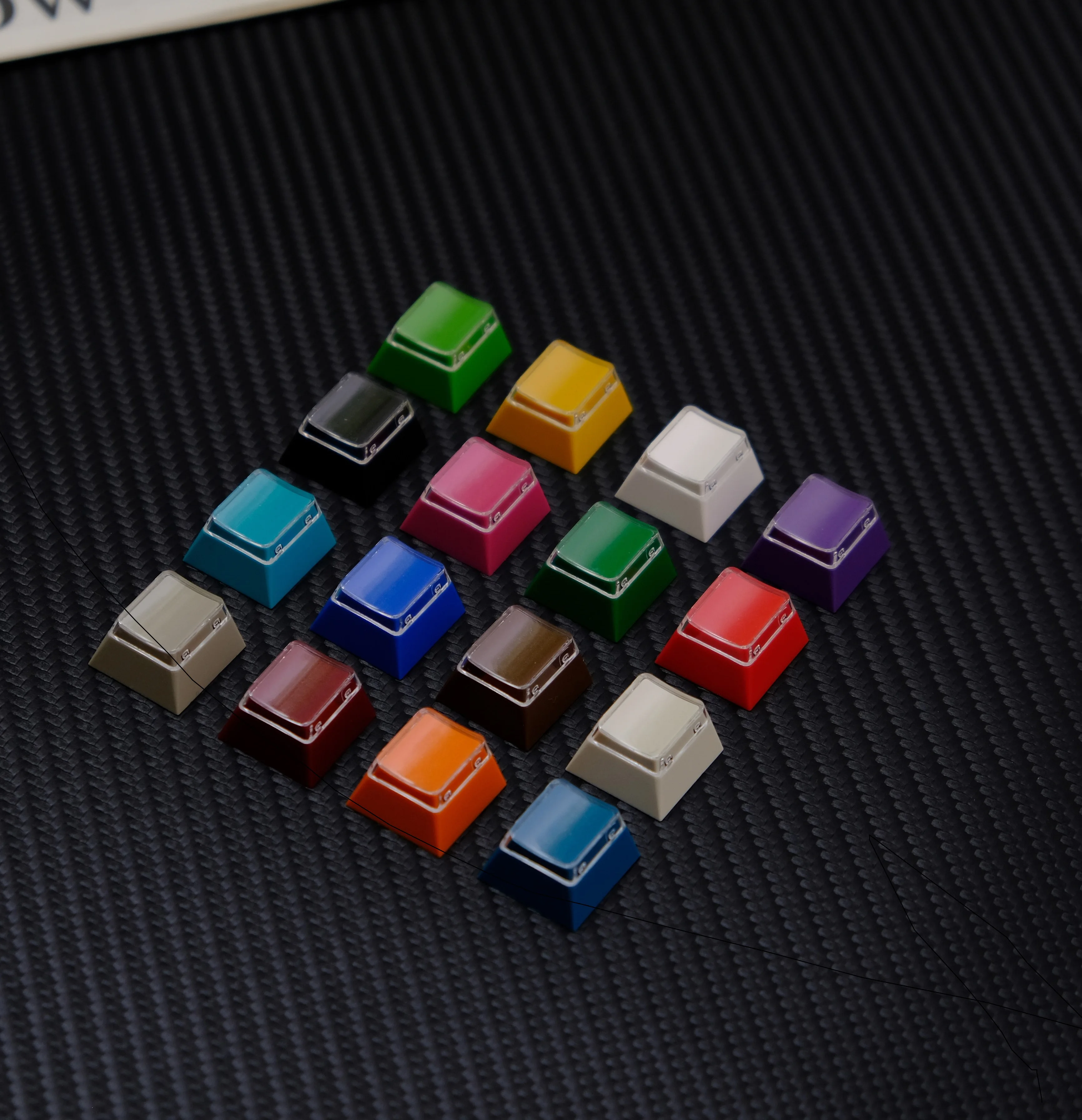 Imagem -06 - Gmk-keycaps Conjunto For Mechanical Keyboard Preto Tema Colorido Abs Perfil Cereja Keycap Colorido Acessórios Presente