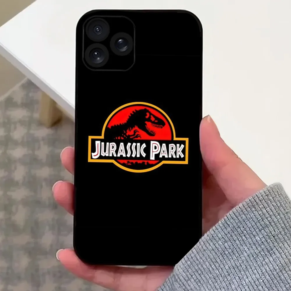 Movie J-Jurassic P-Park Phone Case For iPhone 8 11 12 13 14 15 Mini X XR XS PRO MAX Plus Shell