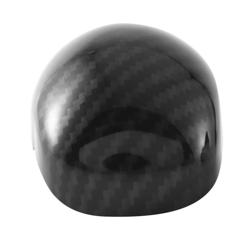 Carbon Fiber Car Automatic Gear Shift Knob Decoration Cover For Honda Civic 9Th AT 2012 2013 2014