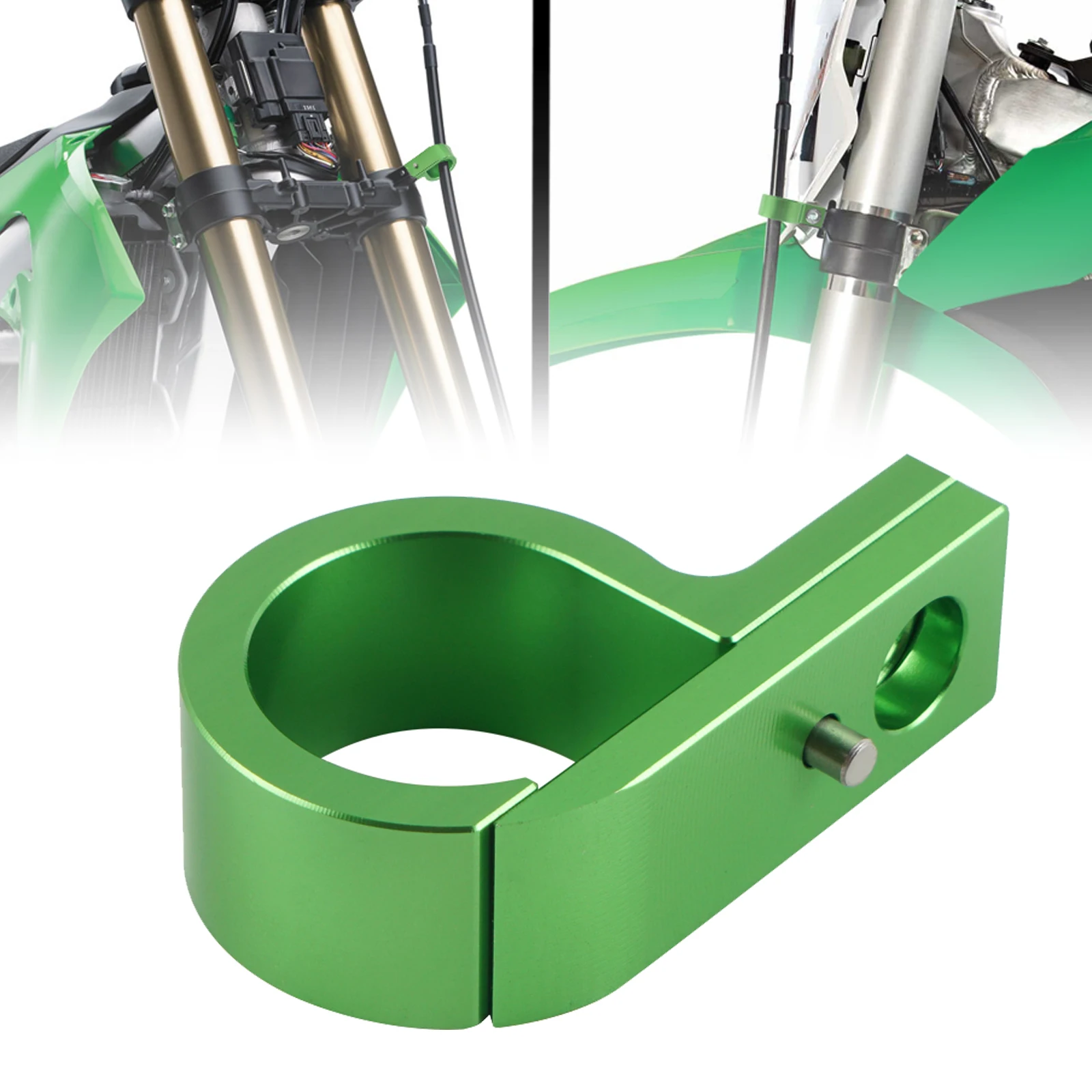 

For Kawasaki KX250F 2017-2019 KX450F 2017-2018 KX450 2019-2021 KXF 250 450 KX 450 Motorcycle Front Brake Hose Line Cable Clamp