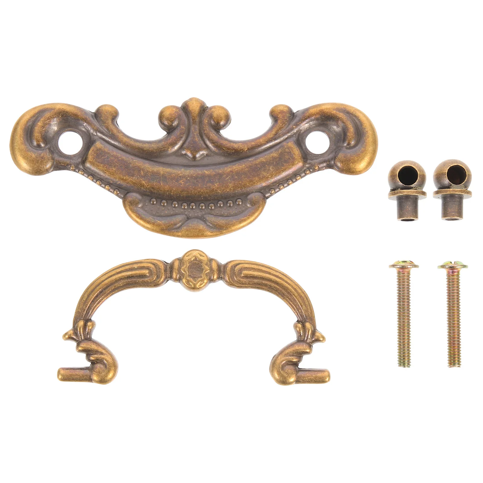 

Vintage Copper Drawer Handles Retro Cabinet Knobs For Kitchen Cupboard Wardrobe Closet Door Pulls Furniture Hardware