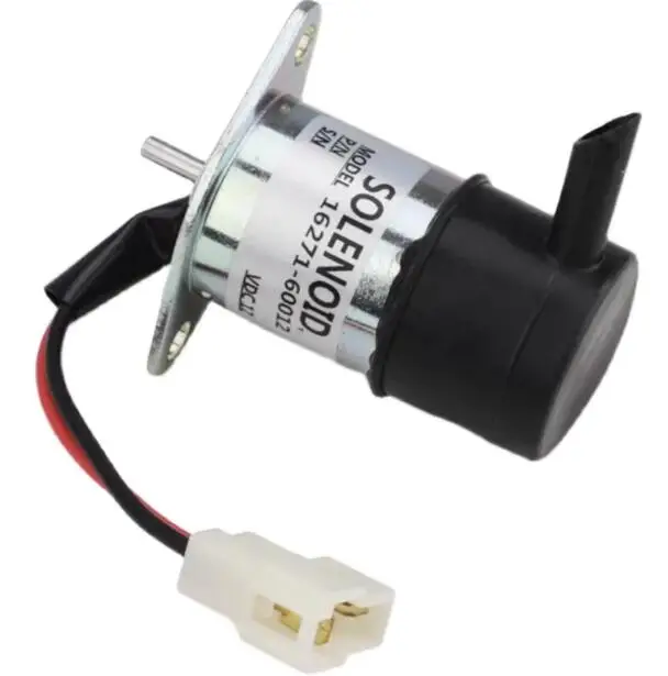 New 12V Diesel Engine Fuel Shutoff Solenoid 16271-60012 16271-60010 052600-4151 052600-4150 For Kubota D1105 shutdown stop valve