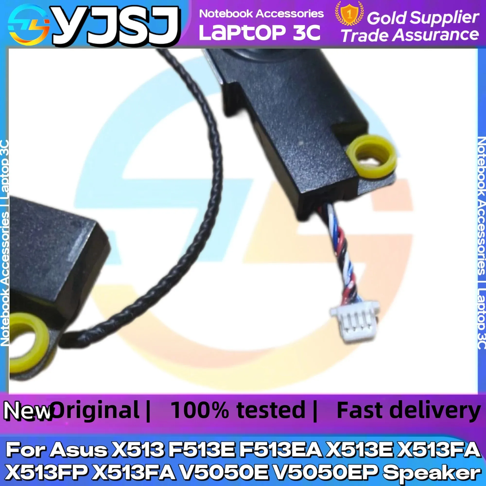 Novo alto-falante original genuíno para laptop asus x513 f513e f513ea x513e x513fa x513fp x513fa v5050e v50ep alto-falante embutido