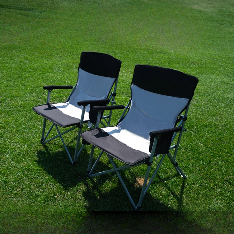 

Outdoor folding chair, armchair, portable camping , director's chair, folding , breathable and installation free