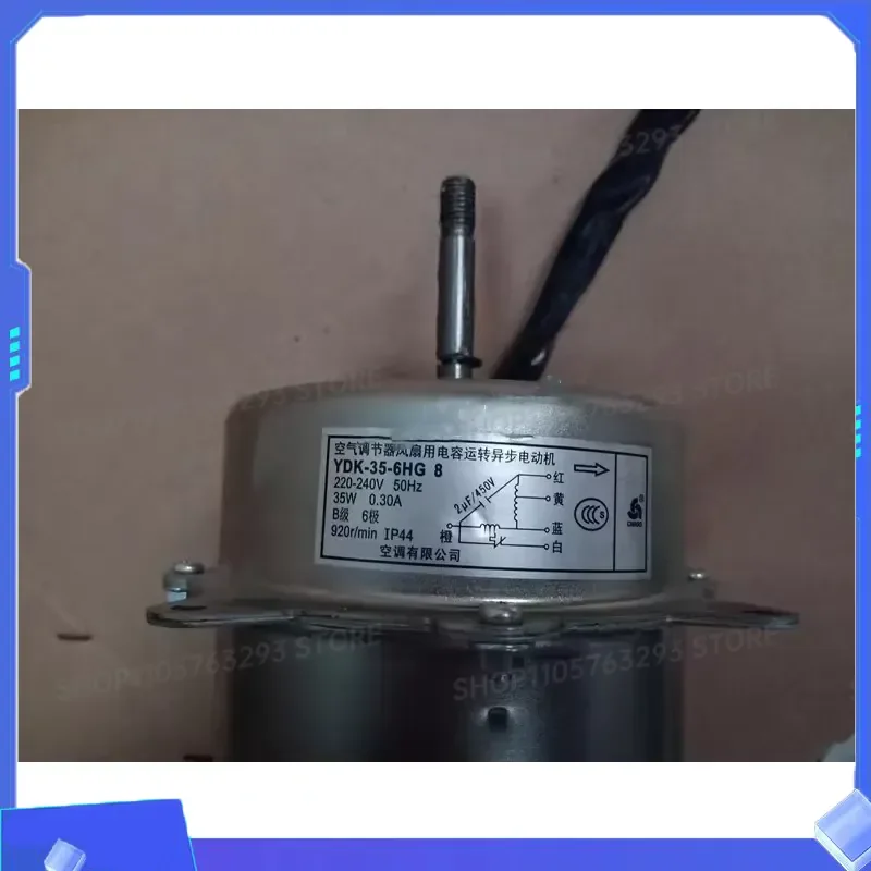 for YDK-35-6HG 35W Air Conditioner Motor Cooling Fan Motor for AC Unit 2 4 6 8 Pole Replacement Parts