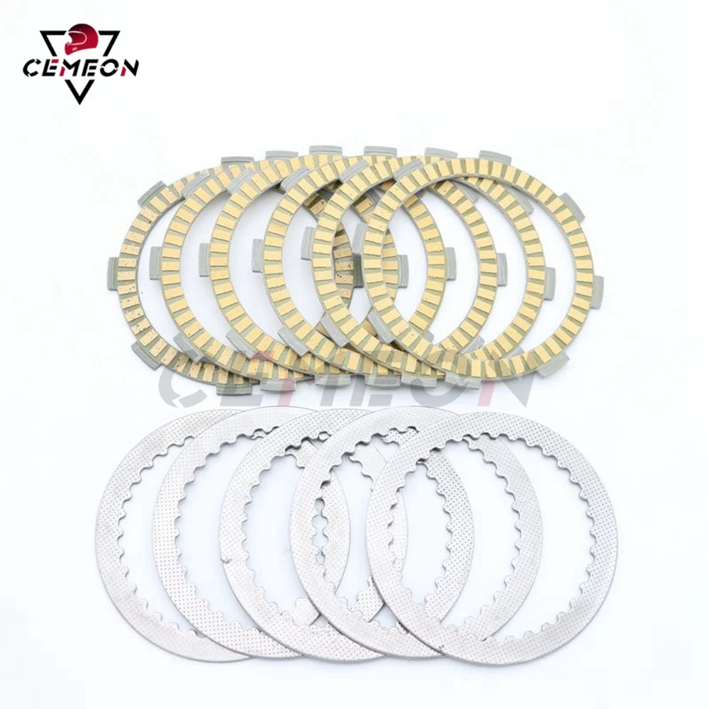 For Honda CB250 Hornet Magna 250 CBR250 VT250 VTZ250 VTR250 MC14 MC17 MC19 MC22 MC29 MC33 Clutch Disc steel plate friction plate