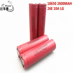NEW Good Qulity M26 18650 2500 2600 mah 10A 18650 li-ion rechargeable battery power safe battery