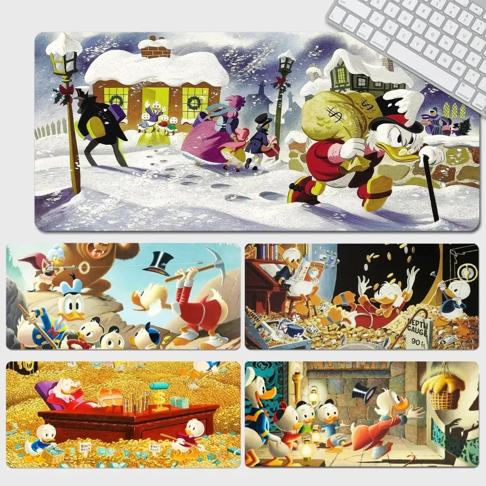 Disney Donald Duck Mousepad 90x40cm Big Keyboard Mat Table Mat Students Gamer Desktop for PC Mouse Carpet