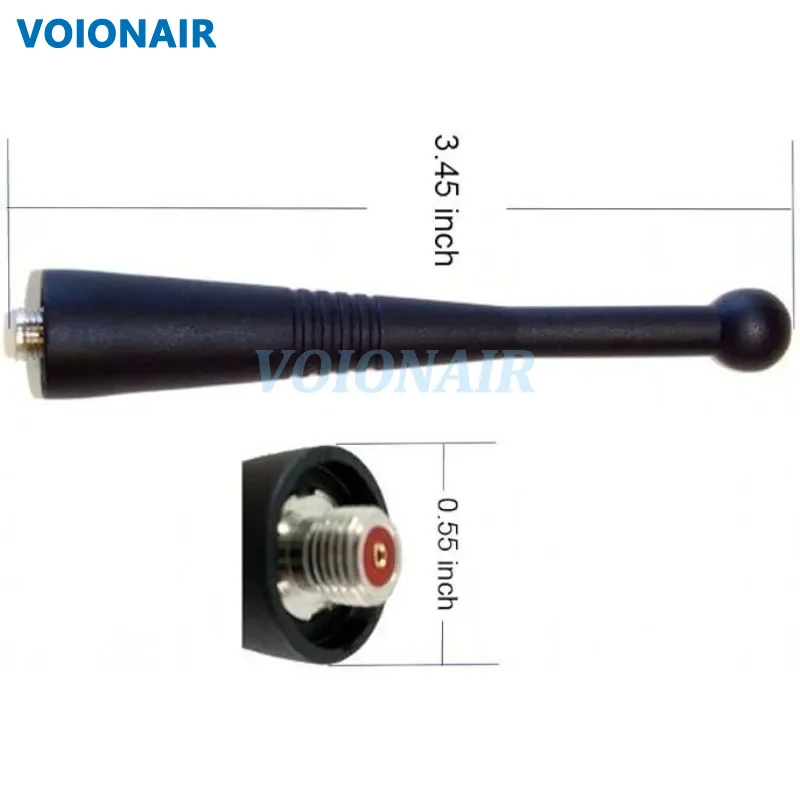 VOIONAIR 10pcs 800MHz (806-941MHz) Stubby Antenna for Motorola XTS2500 XTS3000 XTS3500 XHT1000 HT2000 MTS2000 MTX850 MTX838