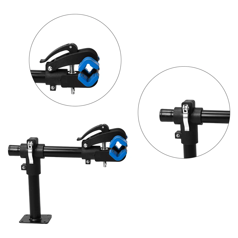 حامل إصلاح الدراجة العالمي MTB Road Bike Work Stand سعة تحميل قوية رف صيانة سطح المكتب ارتفاع قابل للتعديل #6