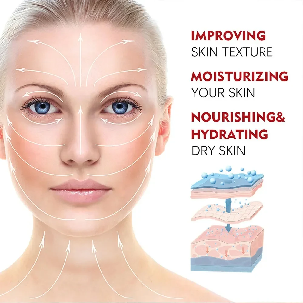 Collagen Anti Wrinkle Face Cream 5 Second Magic Repair Fine Lines Facial Lifting Firming Hydration Skin Care Cream Beauty Health