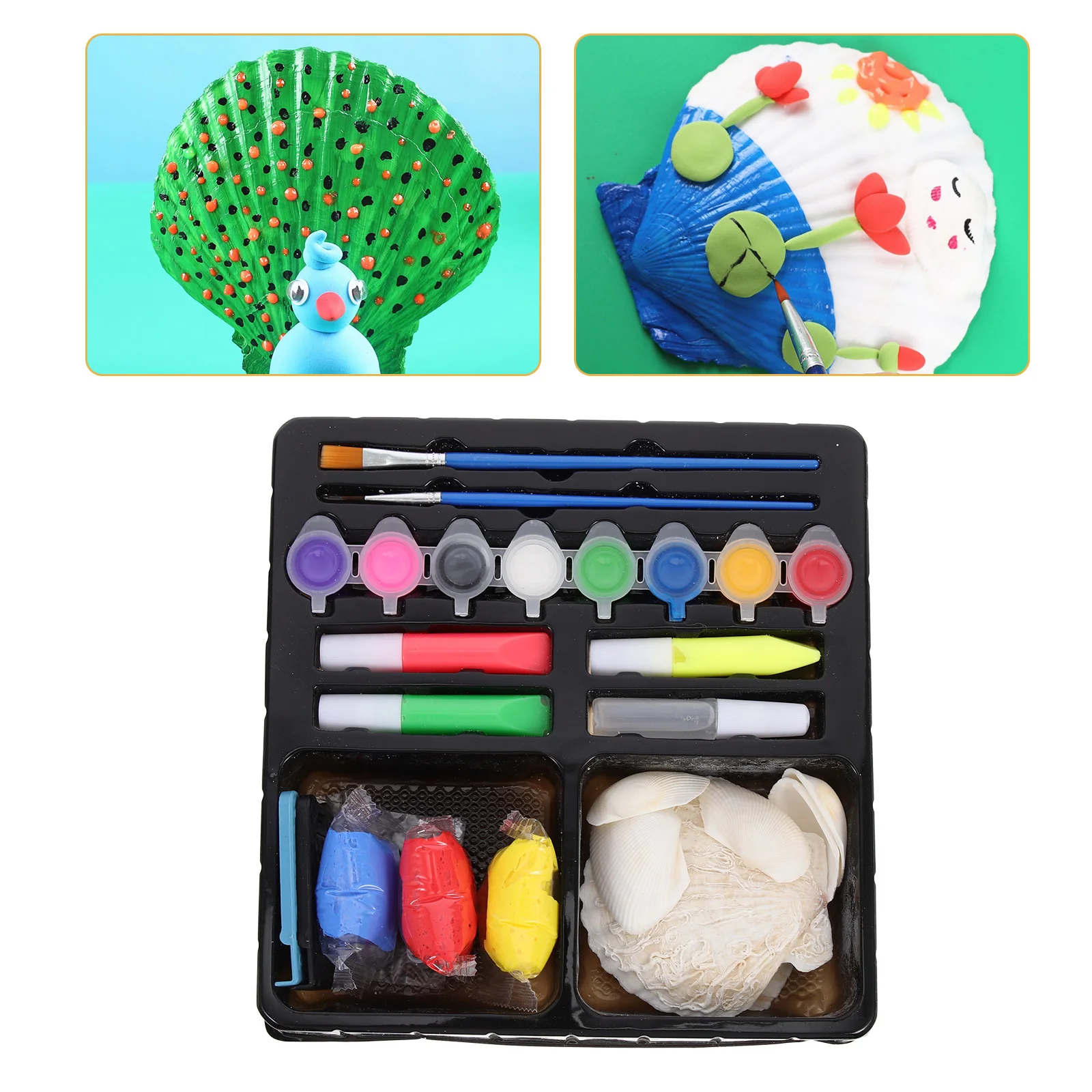 1 ensemble de jouets de Graffiti créatifs pour enfants, Kit de peinture à la main, fournitures de coloriage, capacité pratique éducative