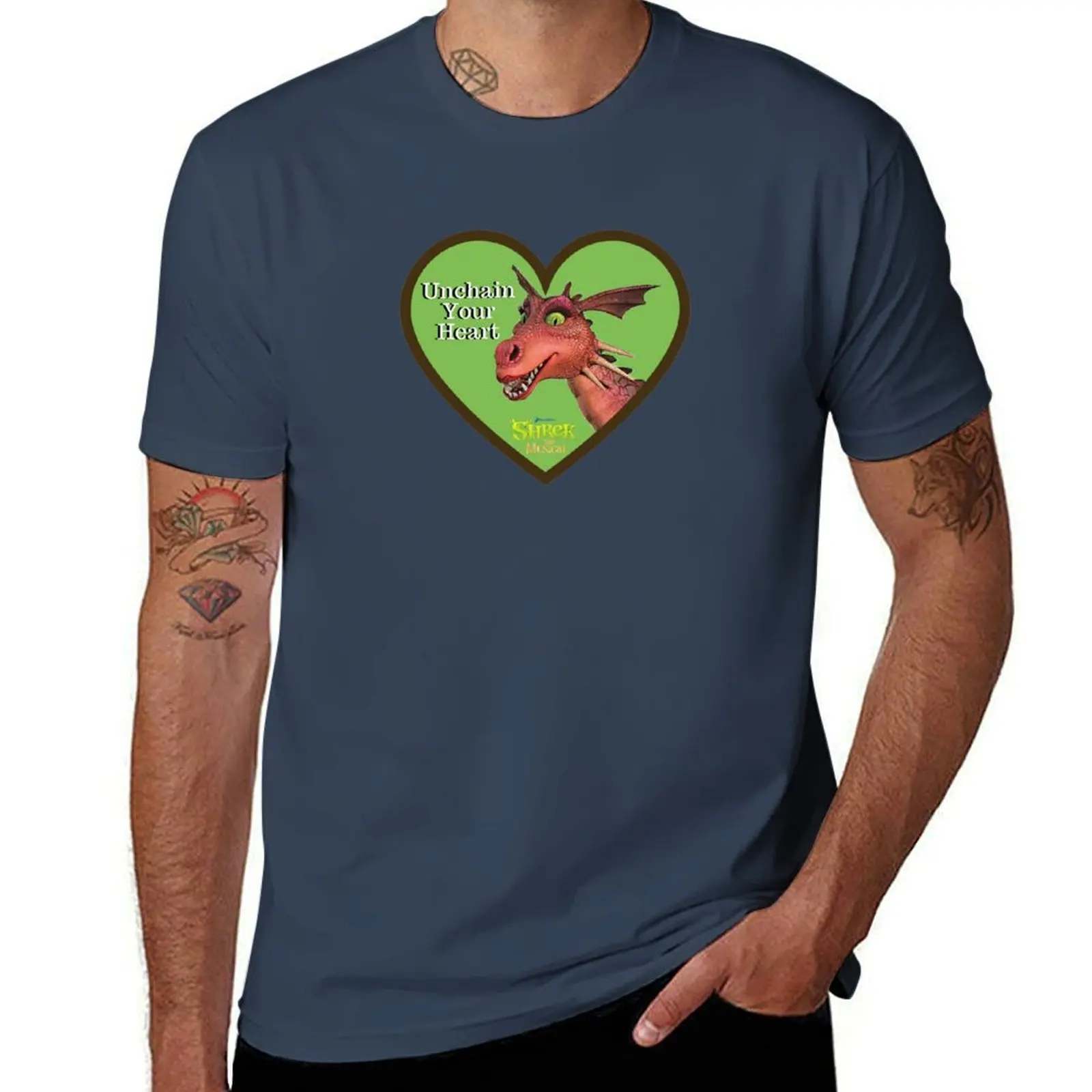 

Unchain Your Heart T-Shirt football t shirt vintage Personalized t-shirt kawaii clothes big and tall t shirts for men