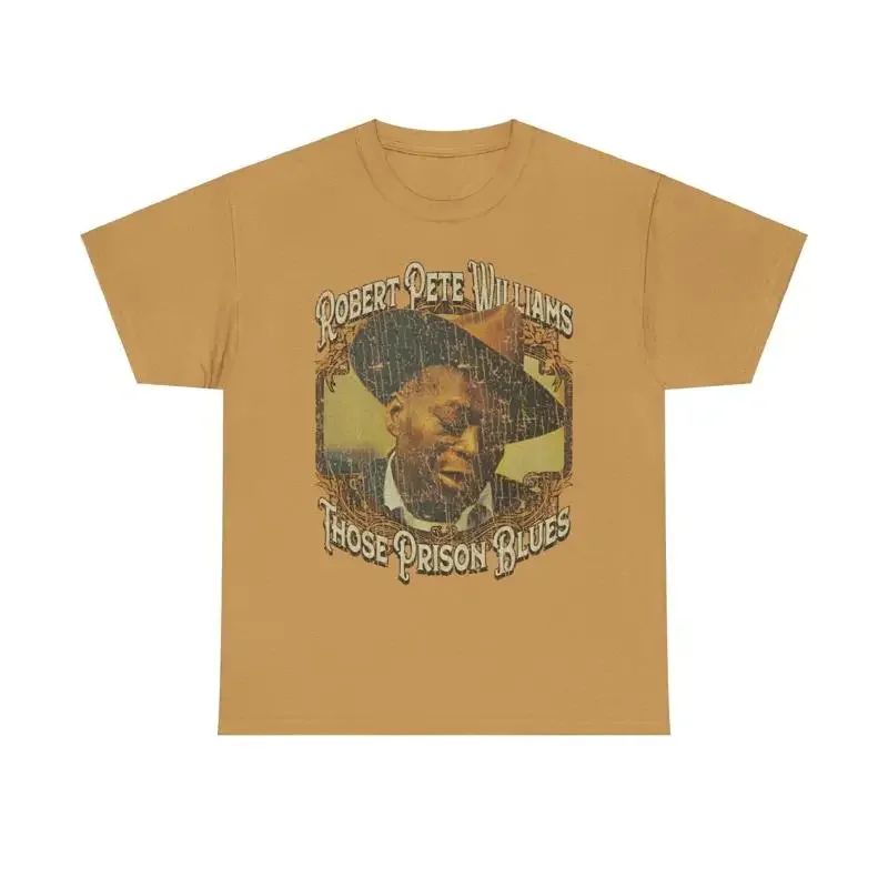 Those Prison Blues 1959 Louisiana Robert Pete Williams Album T shirt