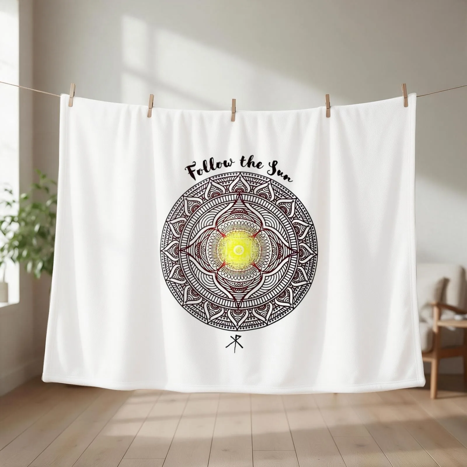 Xavier Rudd Follow The Sun Music Classic Tshirt Throw Blanket couch cozy soft plush fuzzy picnic outdoor blanket