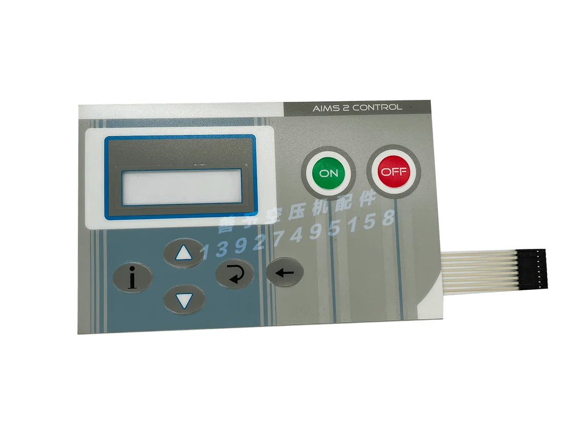 Fusheng Air Compressor Controller Computer Key Board Control Panel Facial Mask Sticker CP2000 Air Compressor Accessories