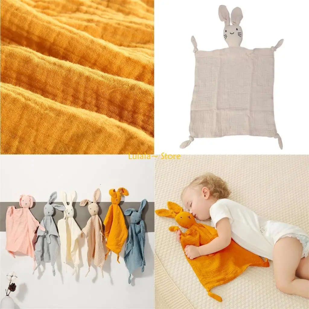 y4qa-baby-security-blanket-soothe-appease-towel-soft-animal-rabbit-for-doll-teething
