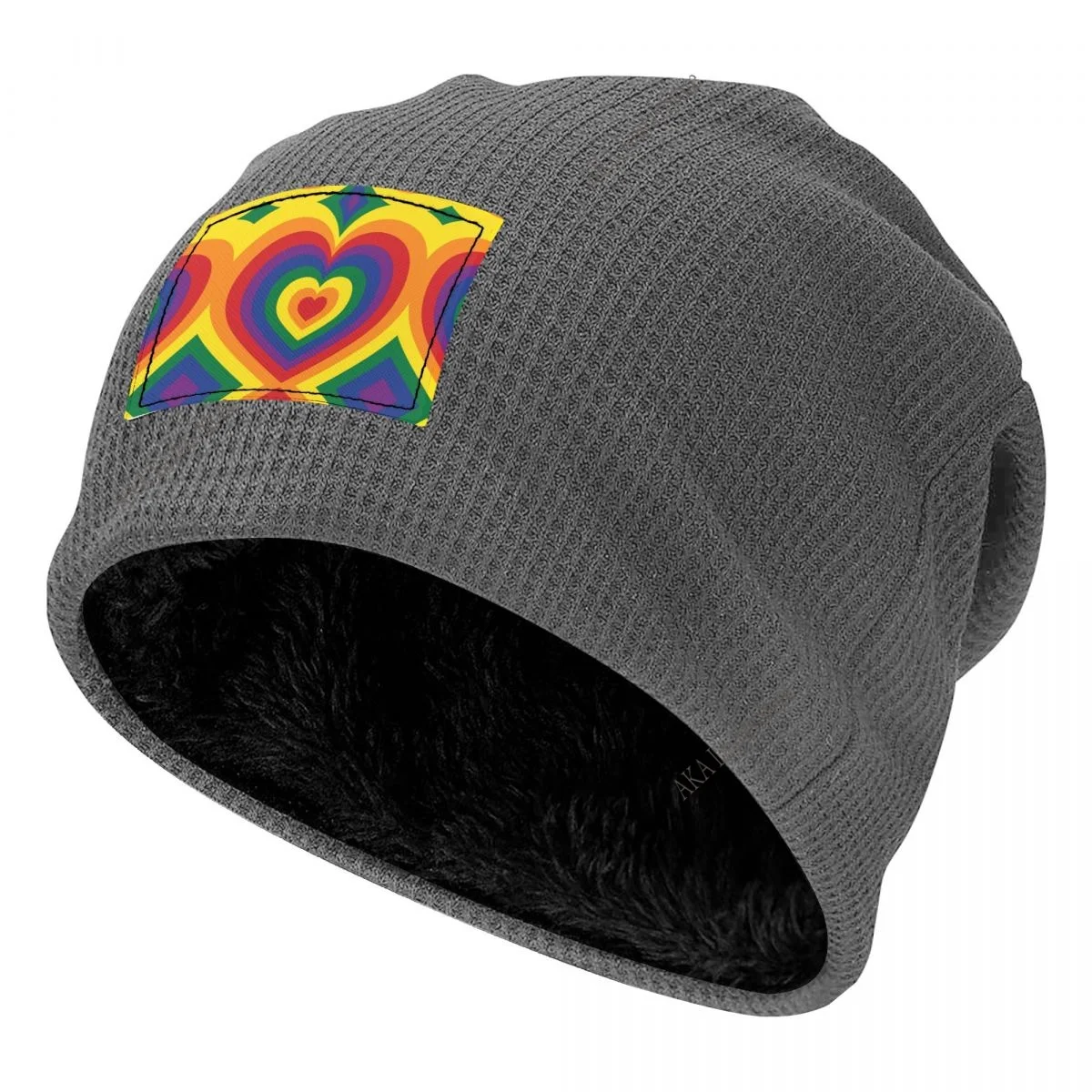 Outdoor Men Women Winter Gay Pride Rainbow Hat Warmth Cap Earmuff Casual Fashion Lined Bomber Hats Cycling Ear Protection