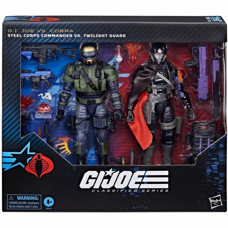 

New in Stock G.I. Joe GI Joe Classified Series 141 Steel Corps Commander Vs Twilight Guard Action Figure Model Toy Hobby Gift