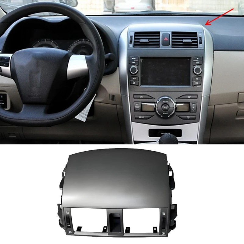 Panel de ventilación de aire acondicionado para salpicadero de coche, cubierta de rejilla de Panel de salida de CA 55670-02163 para Toyota Corolla 2007-2013