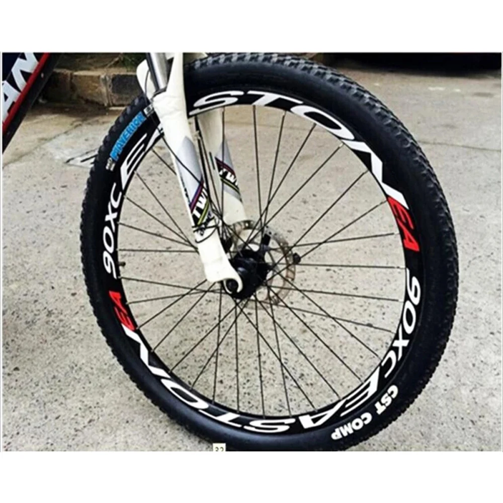 Bike Wheel Rims Reflective Stickers Multicolor Reflective Decals Cycling Safe Protector 26/27.5inch Wheel MTB Bike Accessories