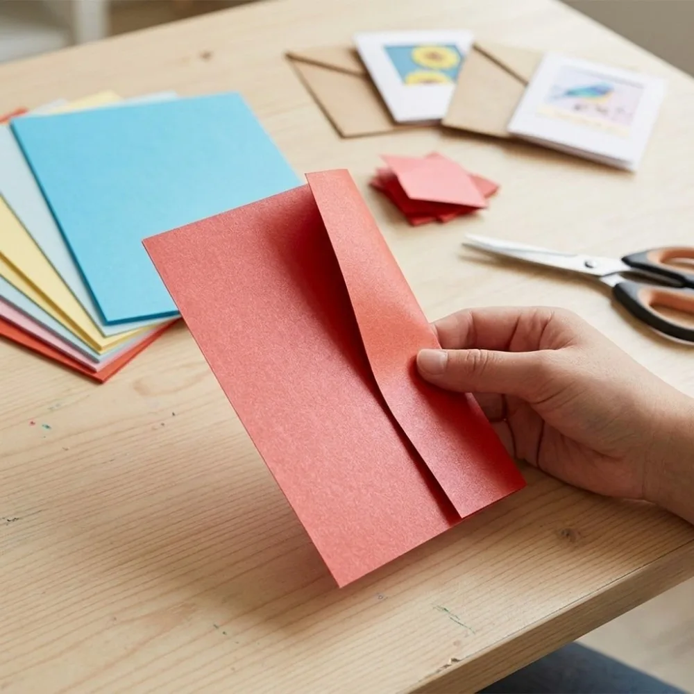 200Pcs，15 X 10Cm 15×10CM Colored Cardstock Blank Surface Colorful Cardstock Blank Postcards Rectangular Pearlescent Paper