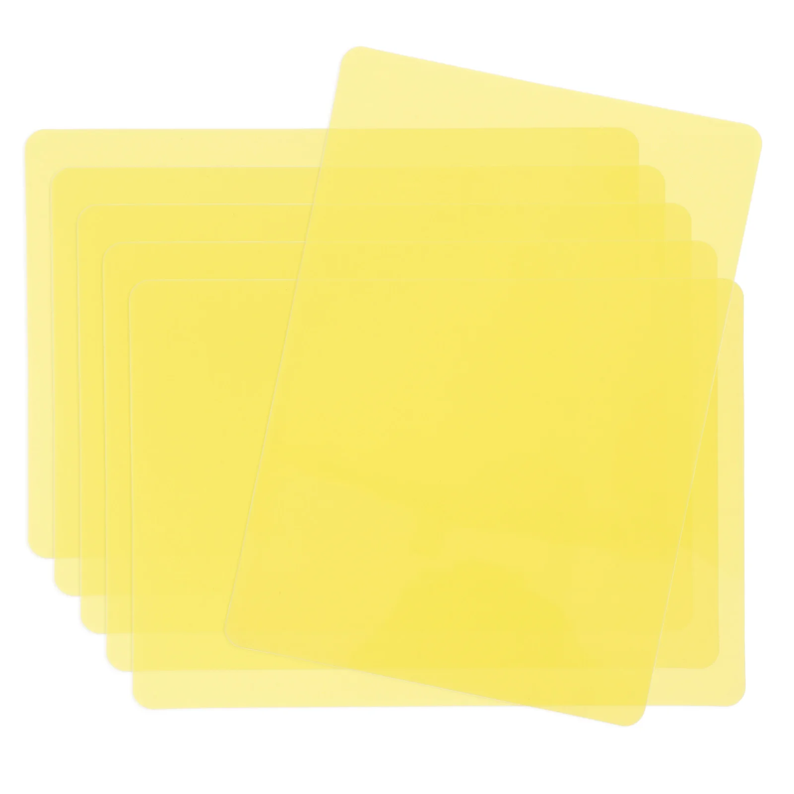 

6pcs Price Tags Clear Double Sided Waterproof Adhesive Pads Plastic Shelf Labels Erasable H written Supermarket Display Clip On