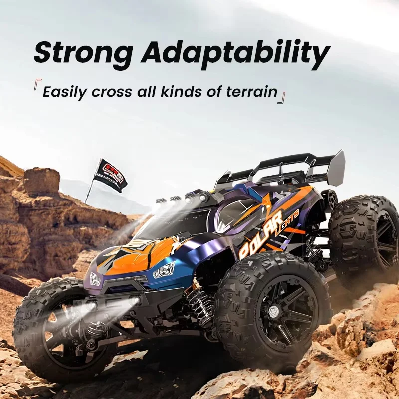 JJRC C8802 Remote Control Car Brushless 4WD Professional Edition Racing Climbing Off road Vehicle Simulation Model Toy Gift