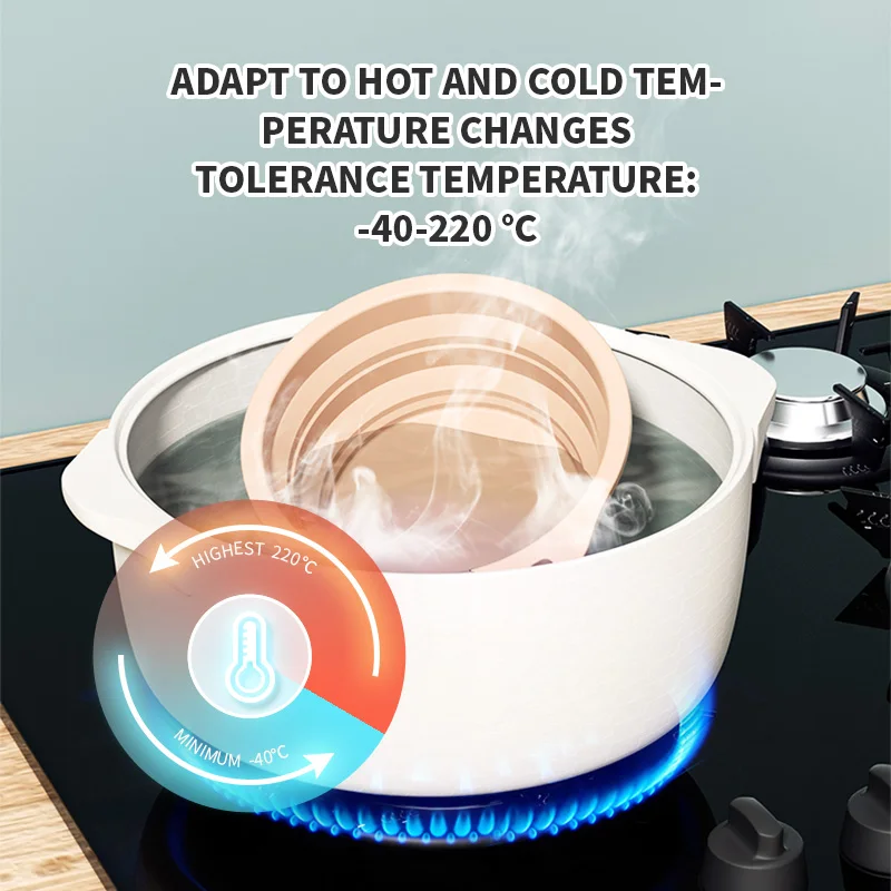 Silicone Collapsible Dog Bowls, BPA Free Portable Foldable Expandable Bowl,Food Water Feeding Cup Dish for Cats with Carabiners