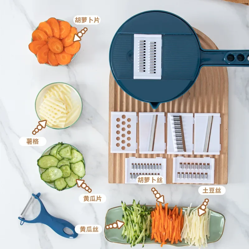 

Kitchen Manually Cut Shred Grater Salad Vegetable Chopper Carrots Potatoes for Convenience Vegetable Tools Manual Shredder