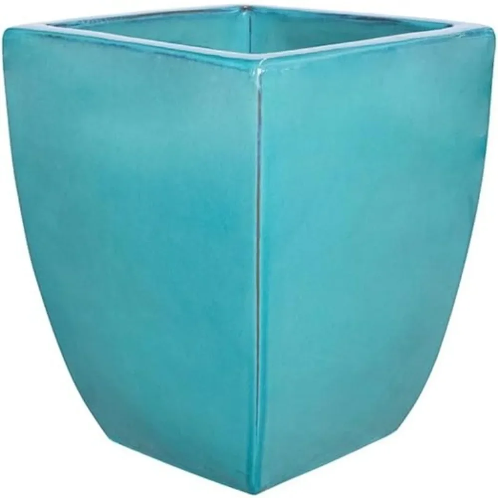 

Outdoor Ceramic Plant Pot with Drainage Hole for Outdoor Plants, Herbs, Flowers, Handmade, Heavy Duty, Large, Artistic, Gifts