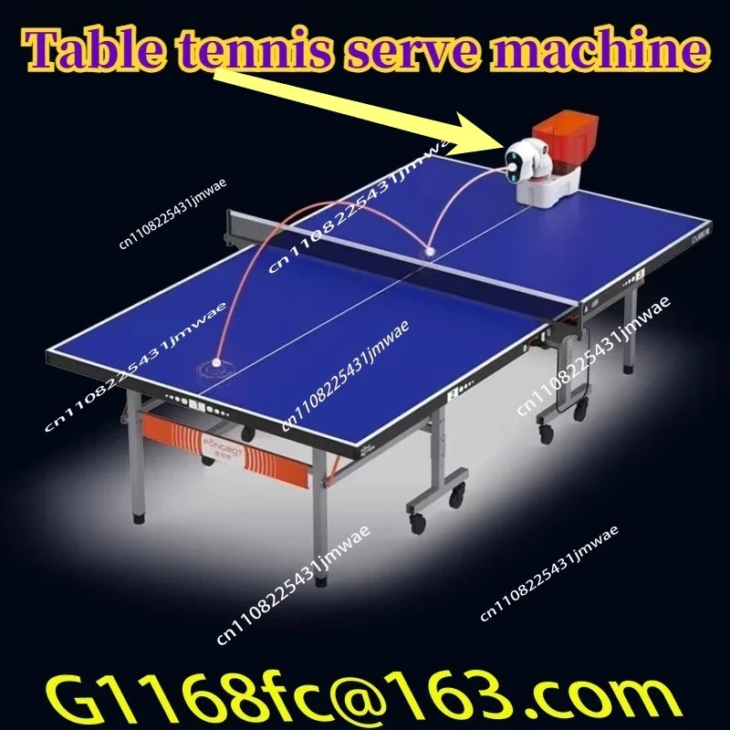 High Quality Household Table Tennis Serving Machine, Automatic and Convenient Single Player Custom Trainer Part