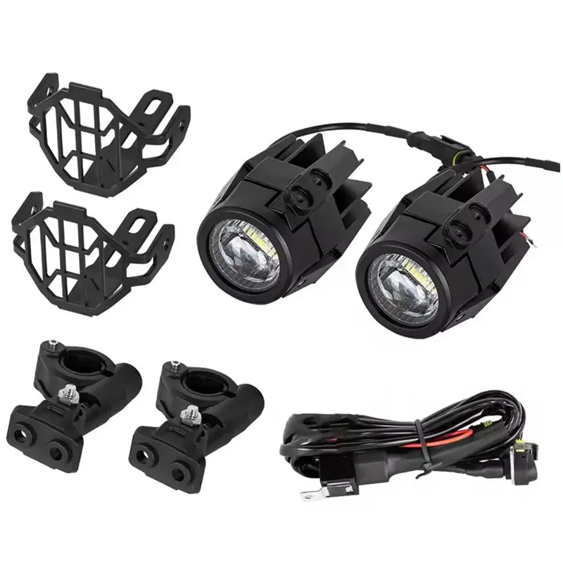 

Новые вспомогательные противотуманные фары для мотоциклов, более яркие светильники для BMW R1200GS F800GS F700GS F650 K1600-ABQA