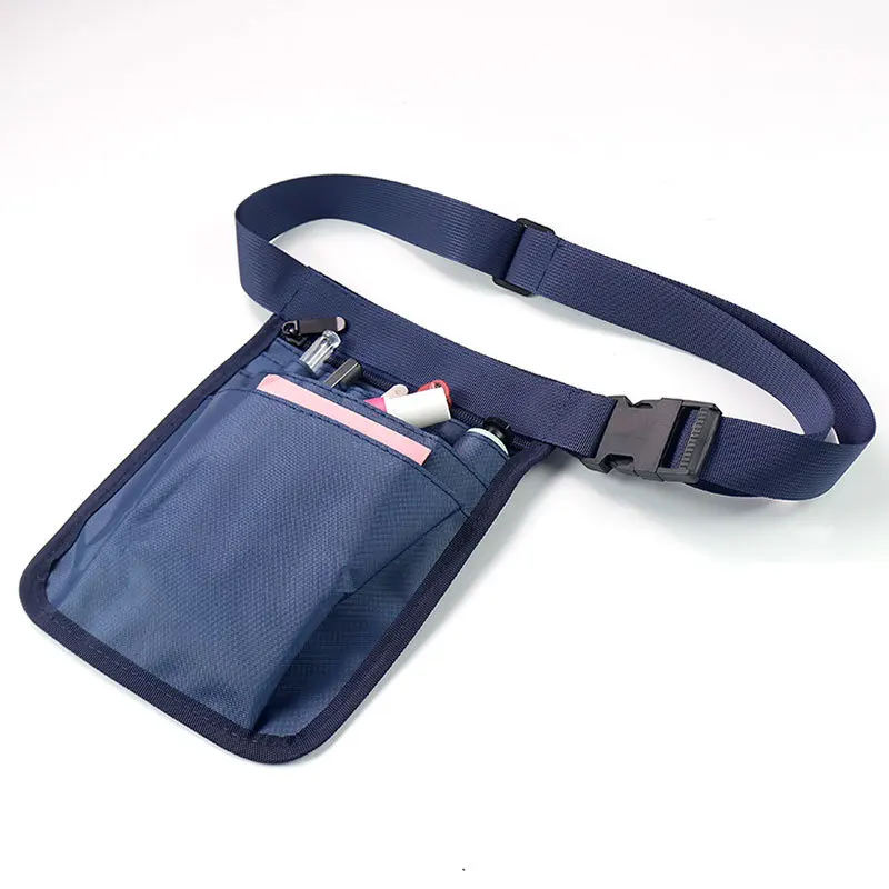 Nursing Adjustable Waist Bag Nurse Tool Storage Bag Hairstylist Makeup Technician Tool Storage Waist Bag