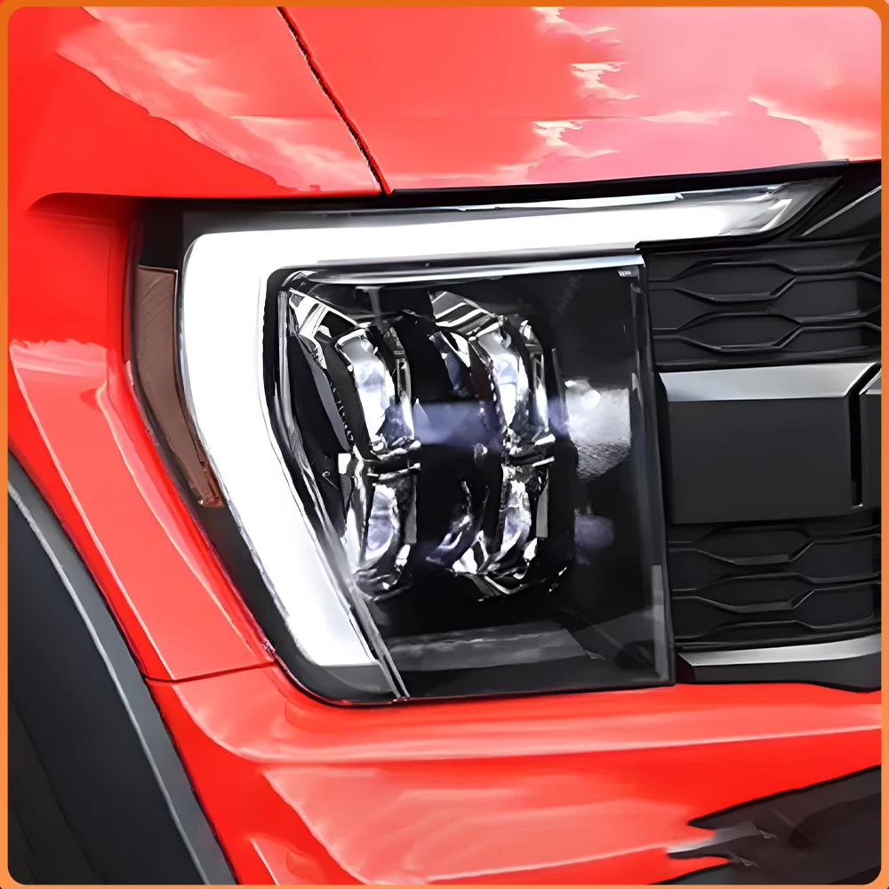 Plug and Play 4 Projector Lens LED Auto Headlights Assembly Upgrade Car Front Lamps Accessories for Ford F-150 Raptor 2021-2023