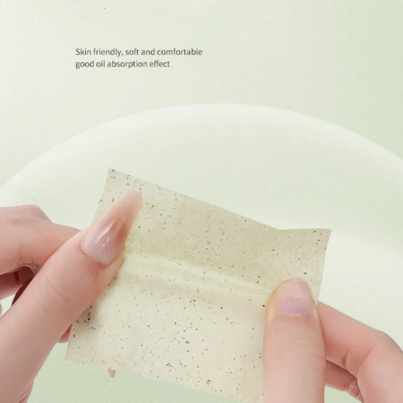 100 قطعة/المجموعة الخيزران الفحم زيت الوجه امتصاص ورقة مع مرآة و ماكياج نفخة المحمولة الوجه منعش الرعاية النفط التحكم أداة كيت